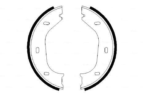 Комплект колодок для гальма стоянки ALFA ROMEO, BMW 7, BMW 6 від BOSCH (0986487202) Комплект колодок для гальма стоянки ALFA ROMEO, BMW 7, BMW 6 від BOSCH (0986487202)