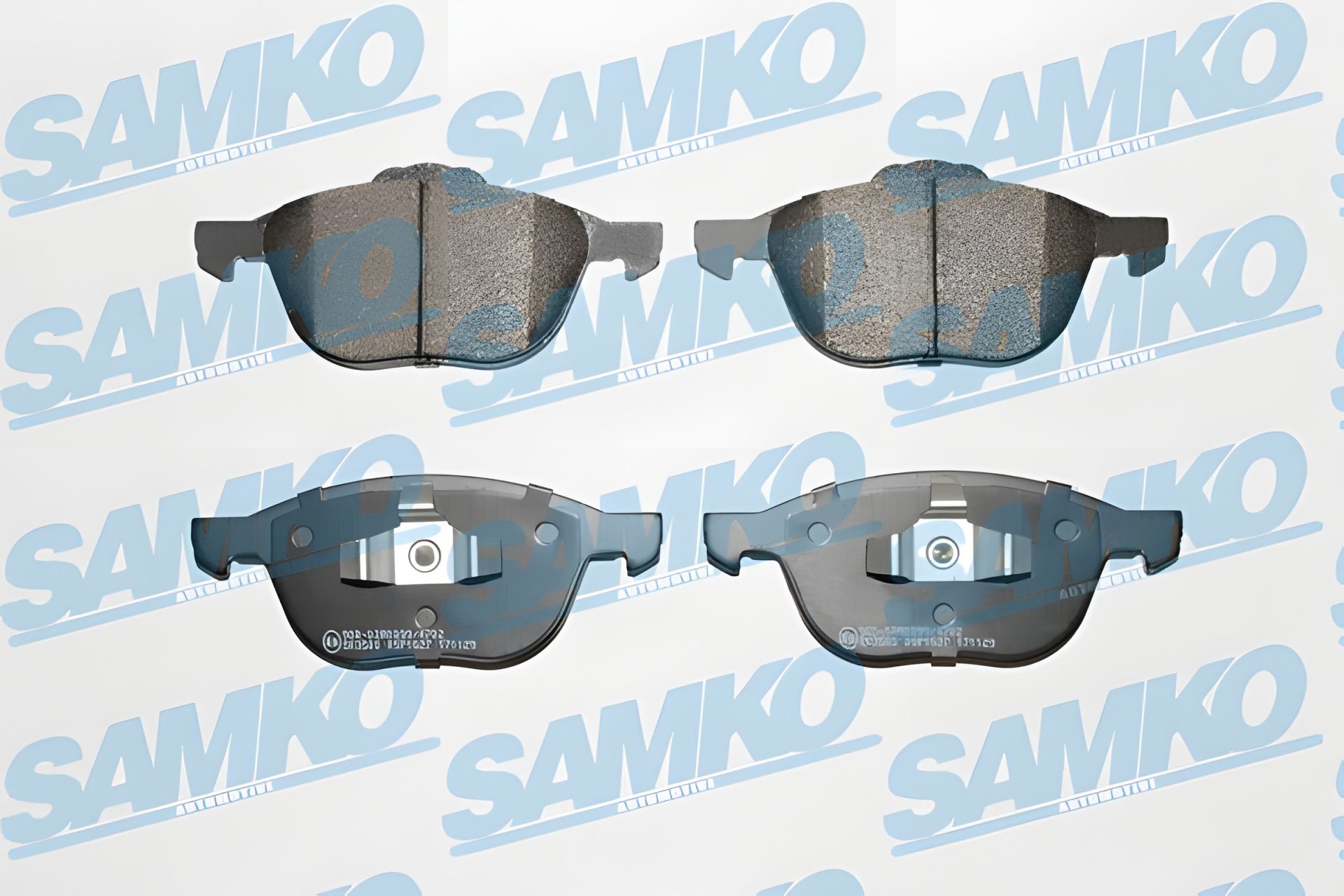 Комплект тормозных колодок для FORD моделей, SAMKO (5SP1627) Комплект тормозных колодок для FORD моделей, SAMKO (5SP1627)