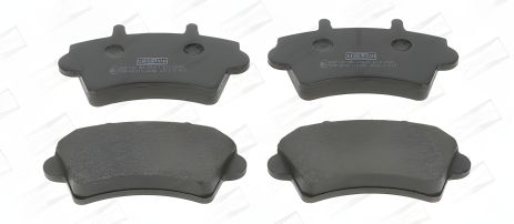 NISSAN INTERSTAR, OPEL MOVANO, RENAULT MASTER комплект гальмівних колодок, CHAMPION (573107CH) NISSAN INTERSTAR, OPEL MOVANO, RENAULT MASTER комплект гальмівних колодок, CHAMPION (573107CH)