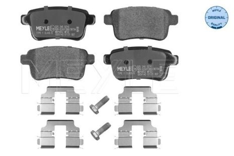 Комплект гальмівних колодок MB CITAN, RENAULT KANGOO, MEYLE (0252469216)