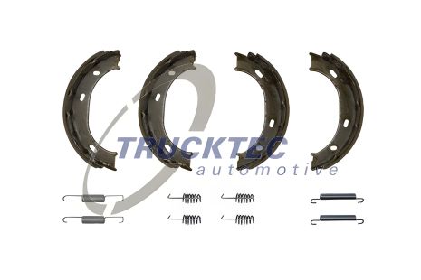 Комплект колодок стоянкового гальма для VW LT, MB VARIO, MB G-CLASS, TRUCKTEC (0235051) Комплект колодок стоянкового гальма для VW LT, MB VARIO, MB G-CLASS, TRUCKTEC (0235051)
