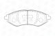 Гальмівних колодок комплект CHEVROLET AVEO, PROTON SAVVY, DAEWOO KALOS, CHAMPION (572539CH) Гальмівних колодок комплект CHEVROLET AVEO, PROTON SAVVY, DAEWOO KALOS, CHAMPION (572539CH)