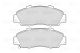 Комплект гальмівних колодок для ACURA NSX, ROVER 600, HONDA HR-V, VALEO 301627