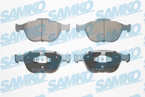 Комплект гальмівних колодок FORD TRANSIT, FORD TOURNEO, SAMKO (5SP906)