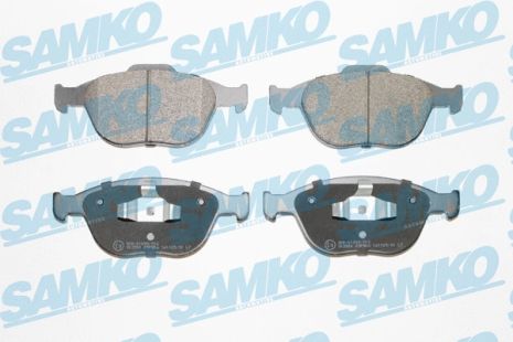 Комплект гальмівних колодок FORD TRANSIT, FORD TOURNEO, SAMKO (5SP906)