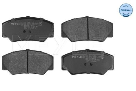 Комплект гальмівних колодок FORD TRANSIT, MEYLE (0252114117)