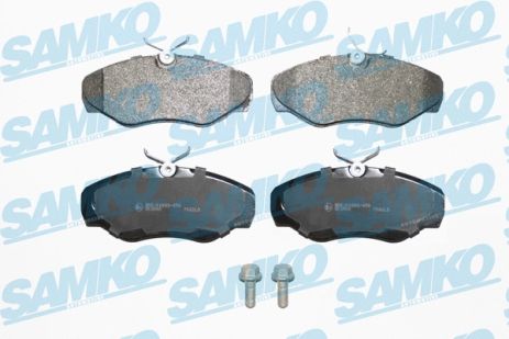 Комплект тормозных колодок NISSAN PRIMASTAR, OPEL VIVARO, RENAULT TRAFIC, SAMKO (5SP869)