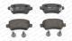 Комплект гальмівних колодок KIA VENGA, CHRYSLER CONCORDE, CHEVROLET CORSA, FERODO (FDB1521W)