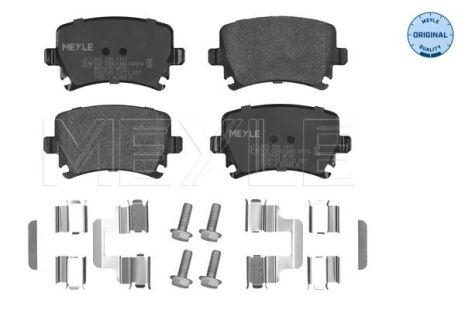 Комплект тормозных колодок SEAT EXEO, VW CC, SKODA SUPERB, MEYLE (0252391417) Комплект тормозных колодок SEAT EXEO, VW CC, SKODA SUPERB, MEYLE (0252391417)