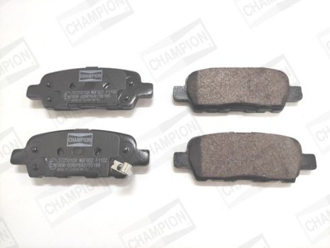 Комплект гальмівних колодок RENAULT KOLEOS, SUZUKI GRAND VITARA, INFINITI G, CHAMPION (572501CH)