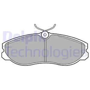 Комплект гальмівних колодок LDV CUB, FORD MAVERICK, NISSAN SERENA, DELPHI (LP847)