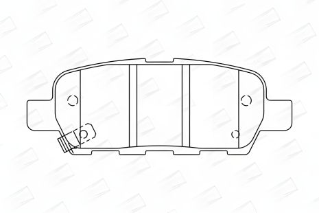 Комплект гальмівних колодок RENAULT KOLEOS, SUZUKI GRAND VITARA, INFINITI G, CHAMPION (572501CH) Комплект гальмівних колодок RENAULT KOLEOS, SUZUKI GRAND VITARA, INFINITI G, CHAMPION (572501CH)