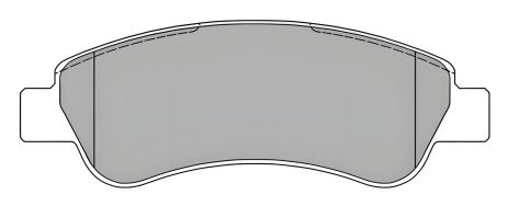 Гальмівних колодок комплект PEUGEOT BOXER, CITROËN JUMPER, FIAT DUCATO, FREMAX (FBP1479)