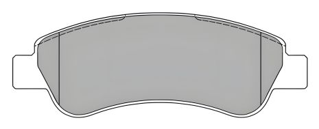 Комплект тормозных колодок для PEUGEOT BOXER/JUMPER/DUCATO, FREMAX (FBP1479)