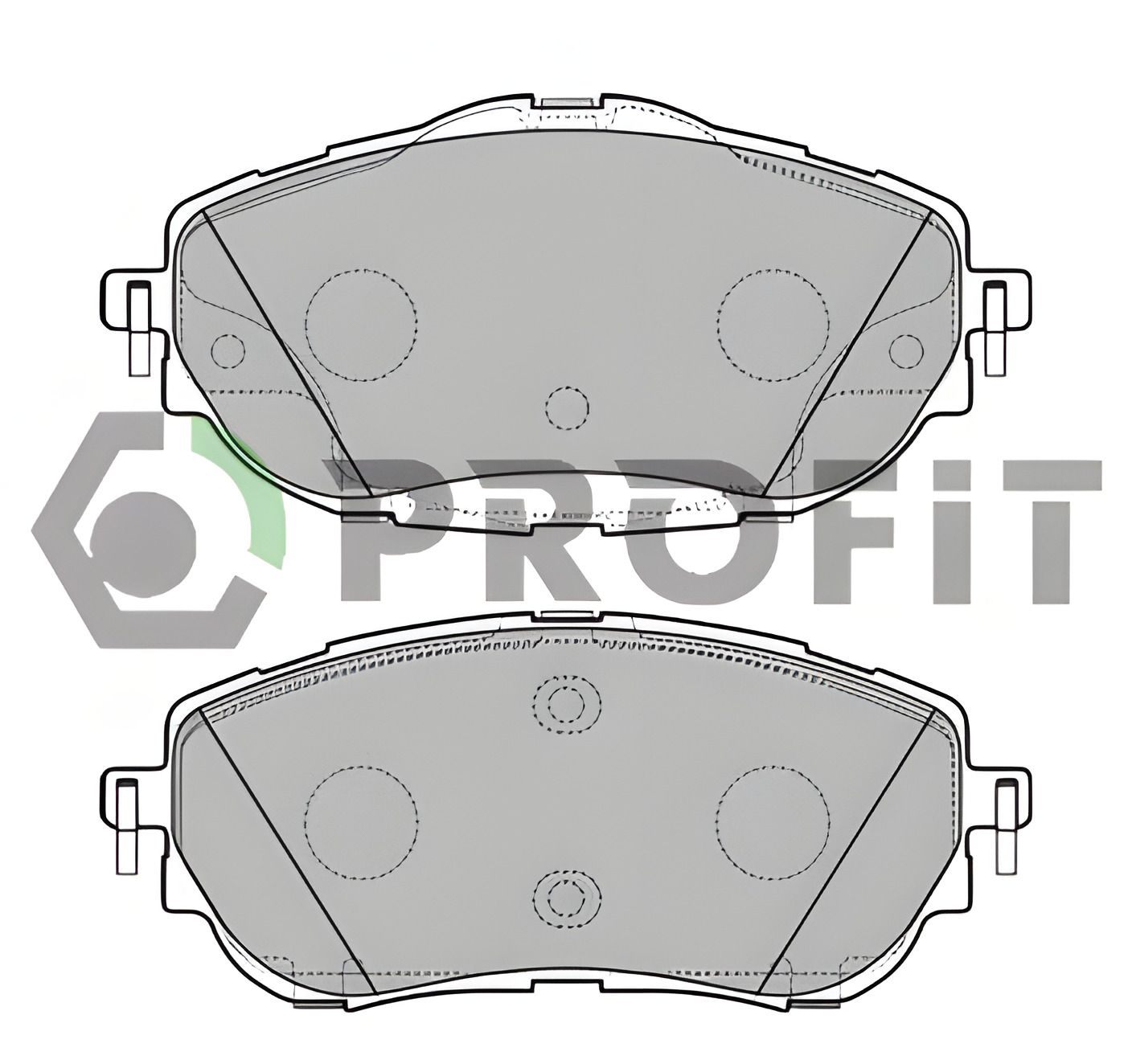 Комплект гальмівних колодок TOYOTA COROLLA, TOYOTA AURIS, PROFIT (50002030) Комплект гальмівних колодок TOYOTA COROLLA, TOYOTA AURIS, PROFIT (50002030)