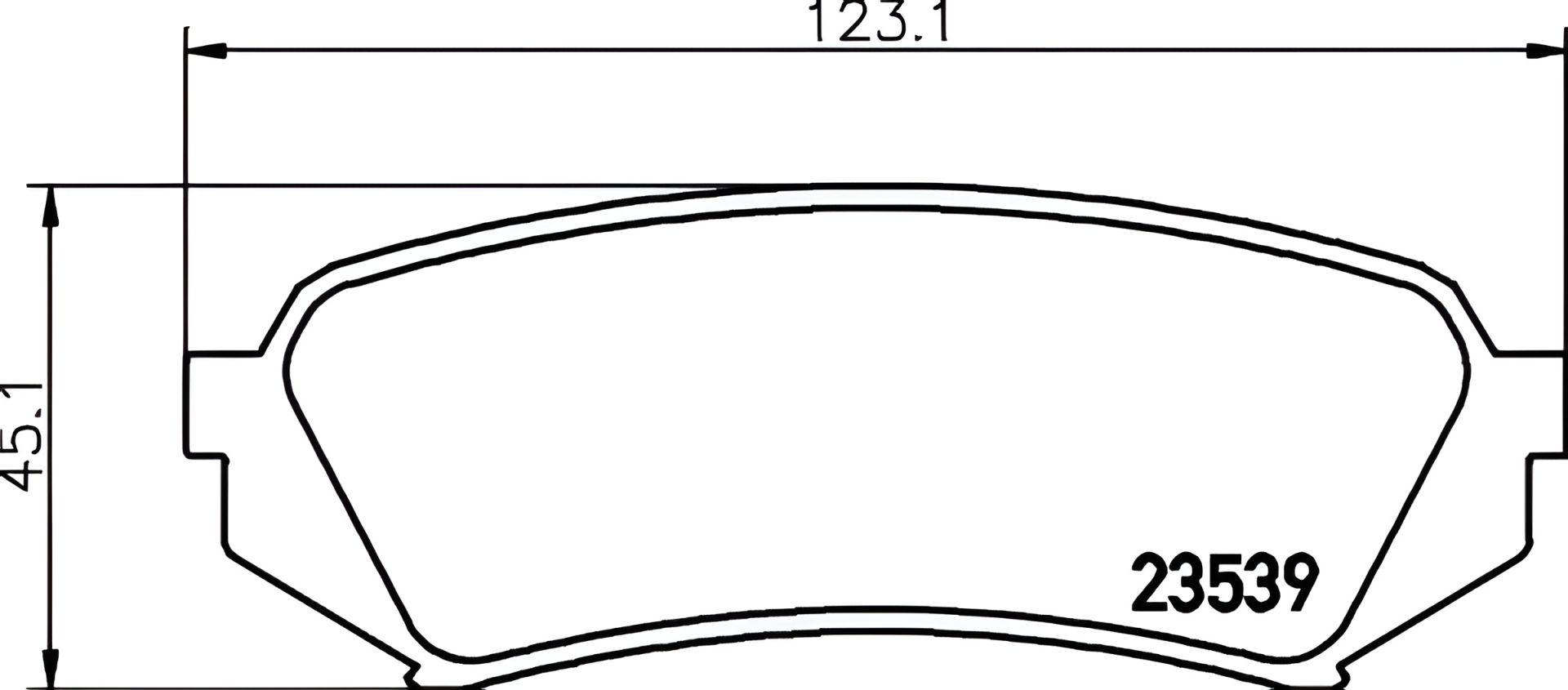 Гальмівні колодки комплект для LEXUS LX, TOYOTA LAND CRUISER від NISSHINBO (NP1029) Гальмівні колодки комплект для LEXUS LX, TOYOTA LAND CRUISER від NISSHINBO (NP1029)