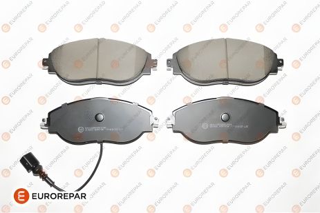 Гальмівних колодок комплект AUDI Q3, SKODA OCTAVIA, VW GOLF, EUROREPAR (1639373480)