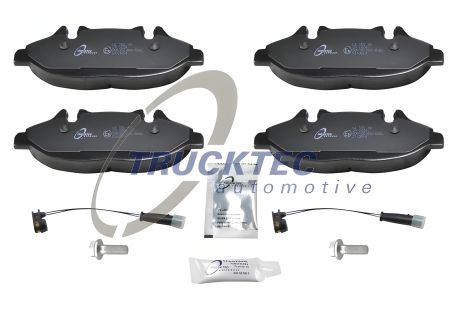 Гальмівних колодок комплект MB VITO, MB VIANO, TRUCKTEC (0235160) Гальмівних колодок комплект MB VITO, MB VIANO, TRUCKTEC (0235160)