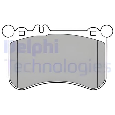 Тормозные колодки комплект для MB S-CLASS, MB CLS, MB SLC, DELPHI (LP2291)