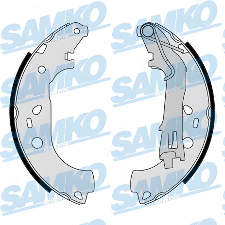 Комплект тормозных колодок FIAT Fiorino, PEUGEOT Bipper, CITROËN Nemo, SAMKO (89290) Комплект тормозных колодок FIAT Fiorino, PEUGEOT Bipper, CITROËN Nemo, SAMKO (89290)