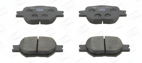 Повний комплект гальмівних колодок TOYOTA MARK, TOYOTA ALLION, TOYOTA CALDINA, CHAMPION (572517CH)