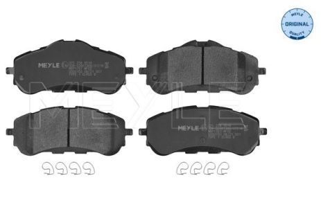 Комплект тормозных колодок PEUGEOT 308, MEYLE (0252589518)