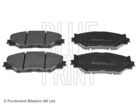 Комплект гальмівних колодок LEXUS IS, BLUE PRINT (ADT342163)