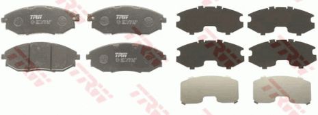 Комплект гальмівних колодок DAEWOO TOSCA, CHEVROLET EPICA, TRW (GDB4179)