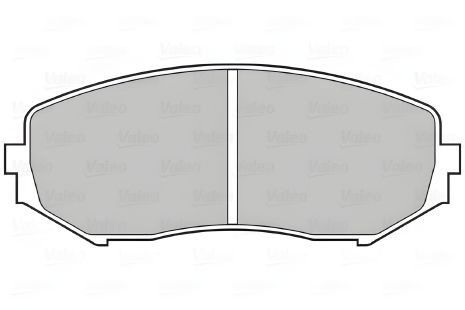 Набір гальмівних колодок SUZUKI GRAND VITARA, VALEO (301877)