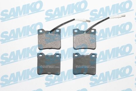 Комплект гальмівних колодок PEUGEOT 406, SAMKO (5SP623)