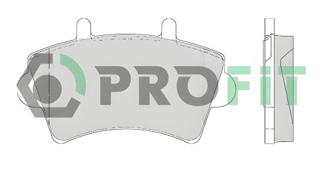Комплект тормозних колодок для OPEL MOVANO, RENAULT MASTER, PROFIT (50001452)