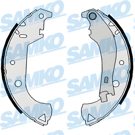 Комплект колодок тормозных CADILLAC CTS, FIAT DOBLO, FIAT STRADA, SAMKO (87810)