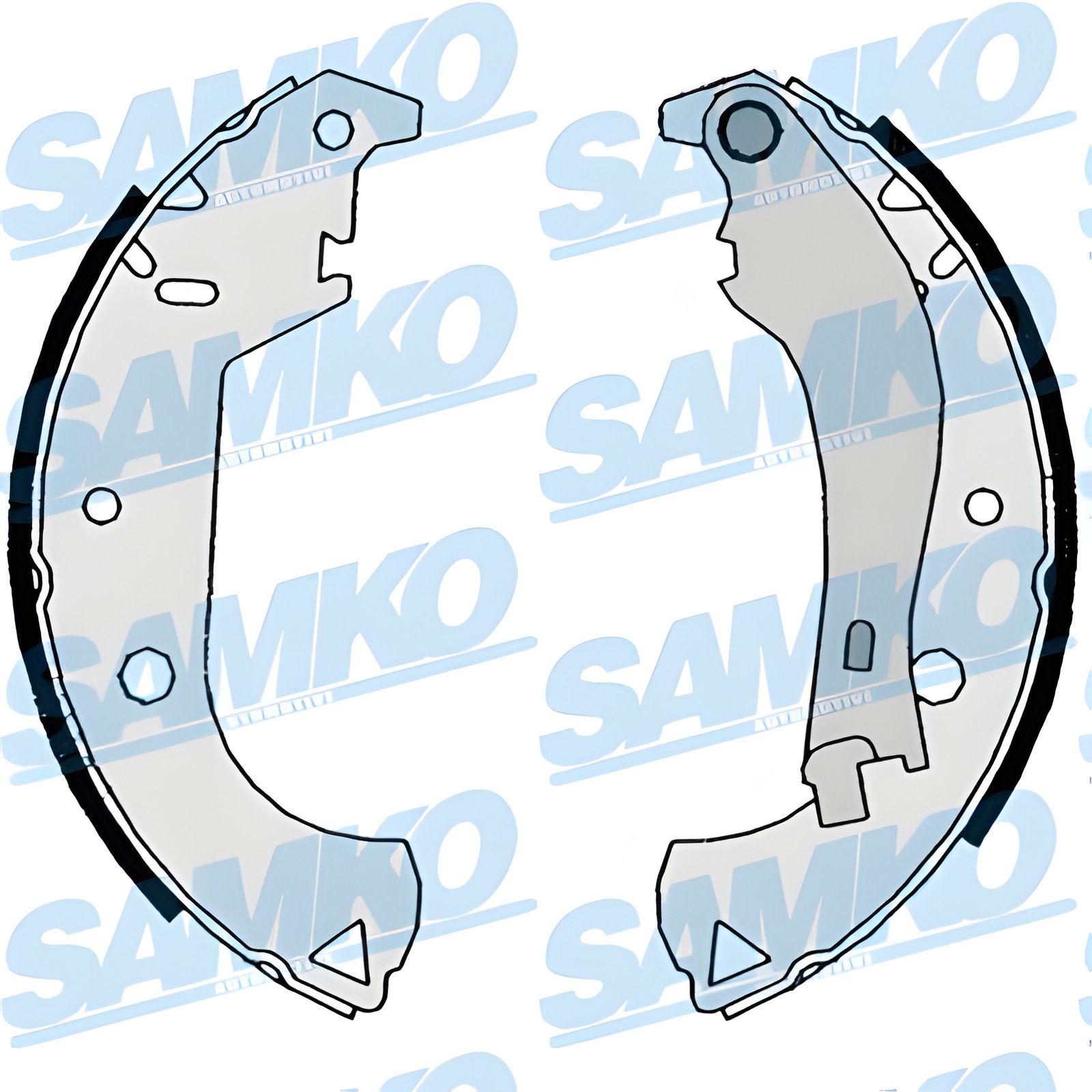 Комплект колодок тормозных CADILLAC CTS, FIAT DOBLO, FIAT STRADA, SAMKO (87810) Комплект колодок тормозных CADILLAC CTS, FIAT DOBLO, FIAT STRADA, SAMKO (87810)