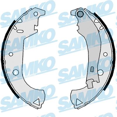 Комплект гальмівних колодок CADILLAC CTS, FIAT DOBLO, FIAT STRADA, SAMKO (87810)