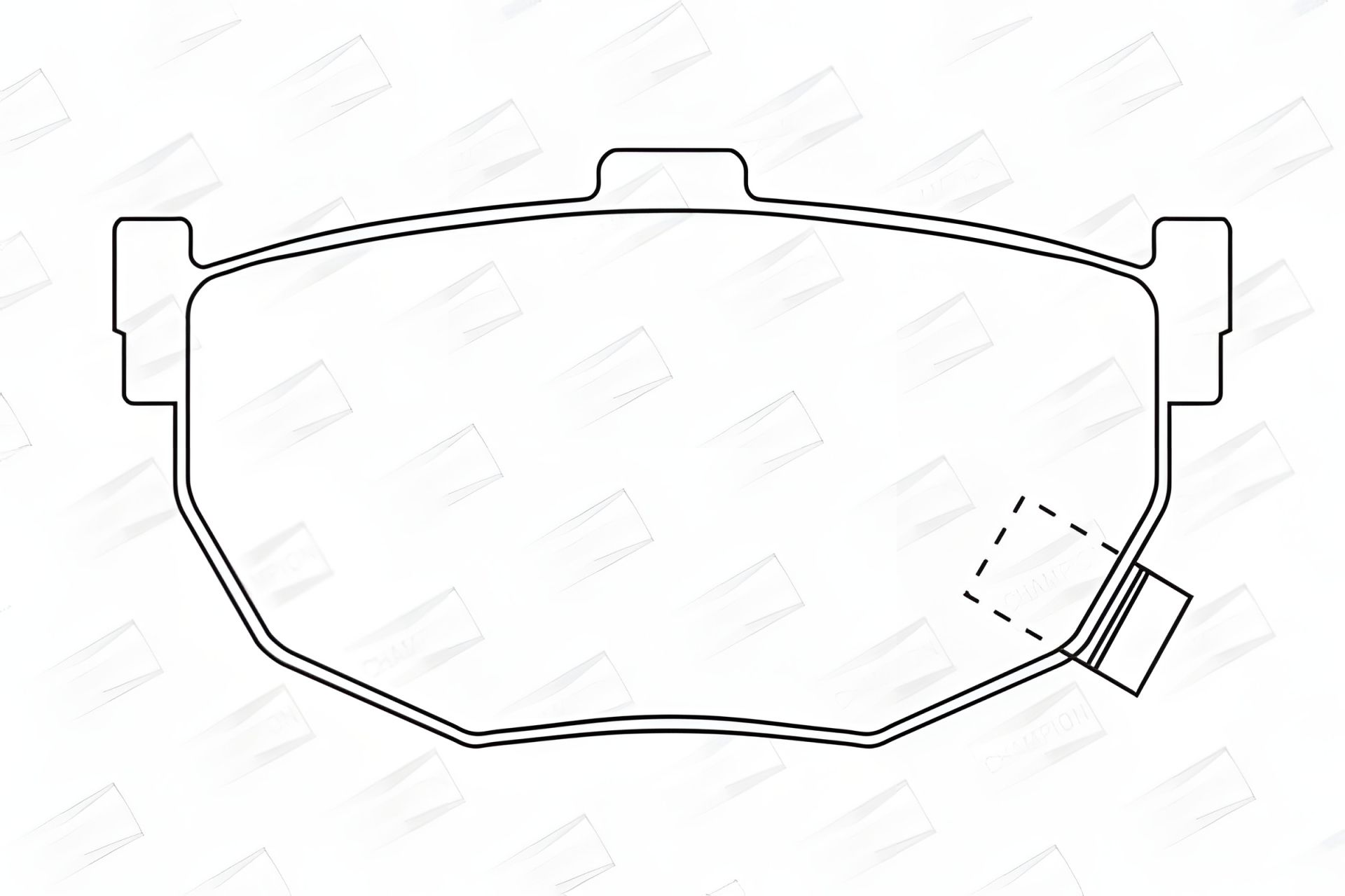 Комплект гальмівних колодок KIA CERATO, HYUNDAI COUPE, NISSAN BLUEBIRD, CHAMPION (572127CH) Комплект гальмівних колодок KIA CERATO, HYUNDAI COUPE, NISSAN BLUEBIRD, CHAMPION (572127CH)