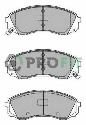 Комплект гальмівних колодок KIA CARNIVAL, HYUNDAI H-1, PROFIT (50002027)