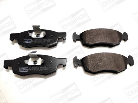 Комплект тормозных колодок RENAULT LOGAN, DACIA LOGAN, DACIA SANDERO, CHAMPION (573295CH)