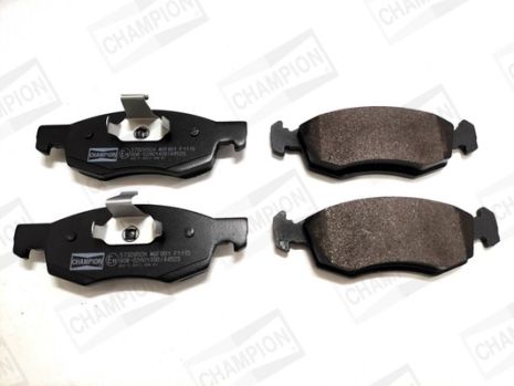 Комплект гальмівних колодок RENAULT LOGAN, DACIA LOGAN, DACIA SANDERO, CHAMPION (573295CH)