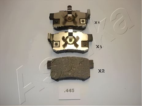 Комплект гальмівних колодок HONDA CR-V, HONDA ACCORD, HONDA STREAM, ASHIKA (5104445)