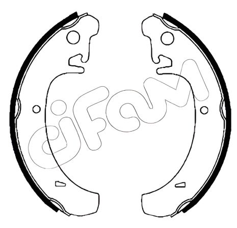 Гальмівних колодок Комплект IZH ORBITA, MOSKVICH 2138, ZAZ SLAVUTA, CIFAM (153456) Гальмівних колодок Комплект IZH ORBITA, MOSKVICH 2138, ZAZ SLAVUTA, CIFAM (153456)