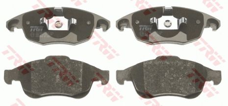 Комплект тормозных колодок PEUGEOT 5008, CITROËN C4, CITROËN BERLINGO, TRW (GDB1690)