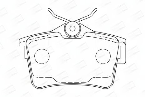 Комплект колодок PEUGEOT PARTNER, CITROËN BERLINGO, PEUGEOT 308, CHAMPION (573289CH) Комплект колодок PEUGEOT PARTNER, CITROËN BERLINGO, PEUGEOT 308, CHAMPION (573289CH)