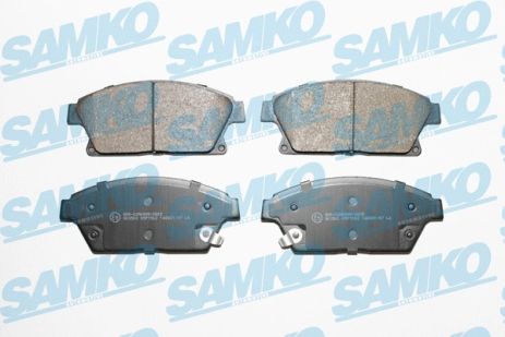 Комплект гальмівних колодок CADILLAC ATS, BUICK ENCORE, OPEL ZAFIRA, SAMKO (5SP1562)