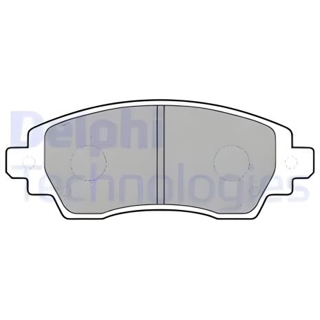 Гальмівні колодки для TOYOTA COROLLA, TOYOTA PICNIC від DELPHI (LP1560)