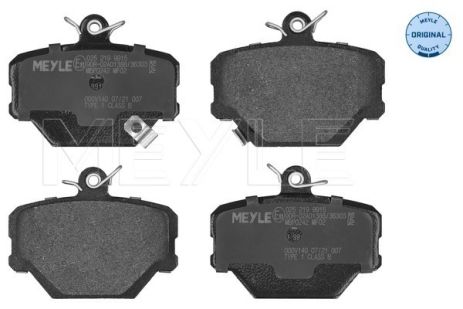 Комплект гальмівних колодок для SMART FORTWO, SMART ROADSTER, SMART CITY-COUPE, MEYLE (0252199915)