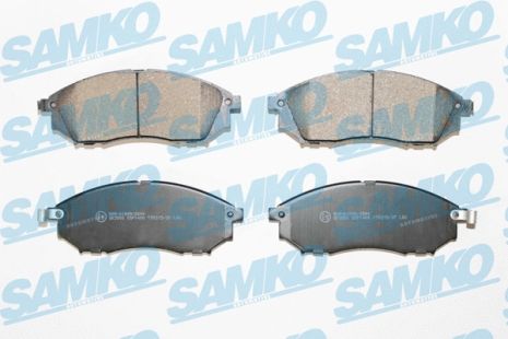 Комплект гальмівних колодок RENAULT KOLEOS, NISSAN CIMA, NISSAN NP300, SAMKO (5SP1406)