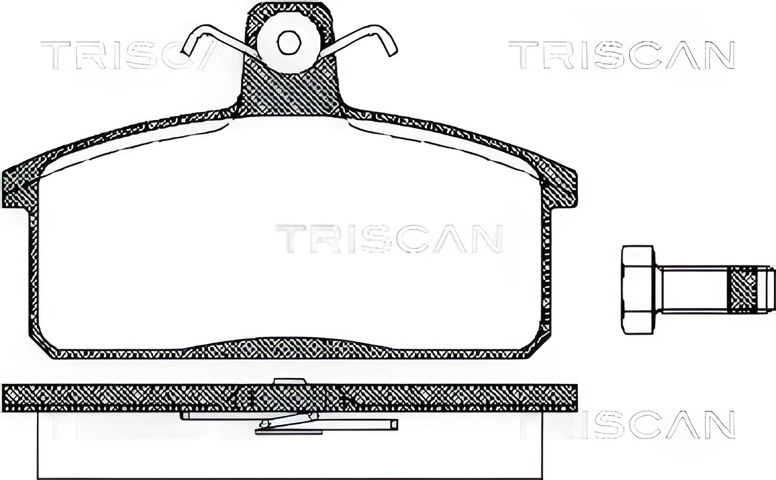 Колодки гальмівні SUZUKI VITARA & SAMURAI, TRISCAN Колодки гальмівні SUZUKI VITARA & SAMURAI, TRISCAN