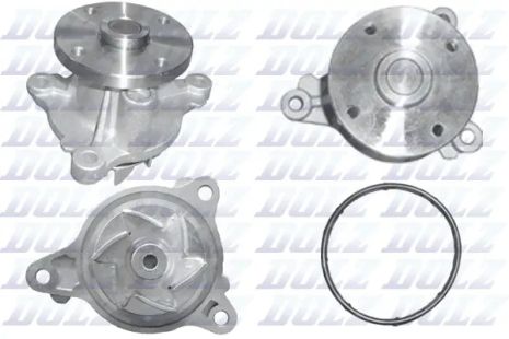 Водяний насос, помпа KIA STONIC, HYUNDAI i10, HYUNDAI i20, DOLZ (H235)