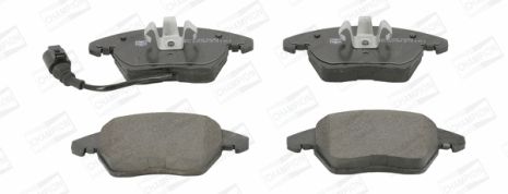 Комплект гальмівних колодок SKODA FABIA, SEAT TOLEDO, AUDI A1, CHAMPION (573128CH)