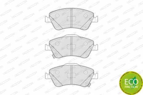 Комплект гальмівних колодок TOYOTA COROLLA, TOYOTA AURIS, FERODO (FDB4046) - Brake Pad Set Комплект гальмівних колодок TOYOTA COROLLA, TOYOTA AURIS, FERODO (FDB4046) - Brake Pad Set